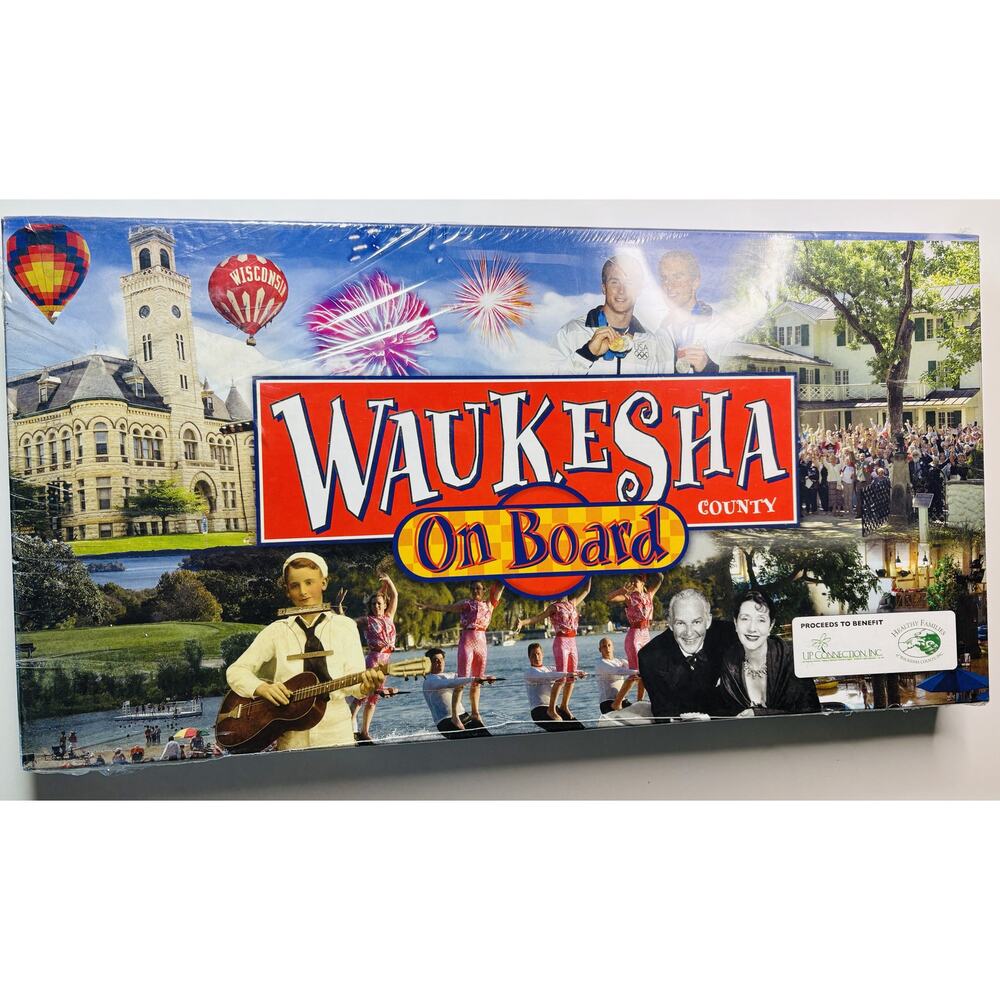 New Waukesha County On Board Real Estate Trading Game – Sealed – Ages 8+